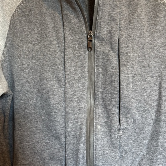 Lululemon men’s gray full zip hoodie sweatshirt size medium - Picture 3 of 11